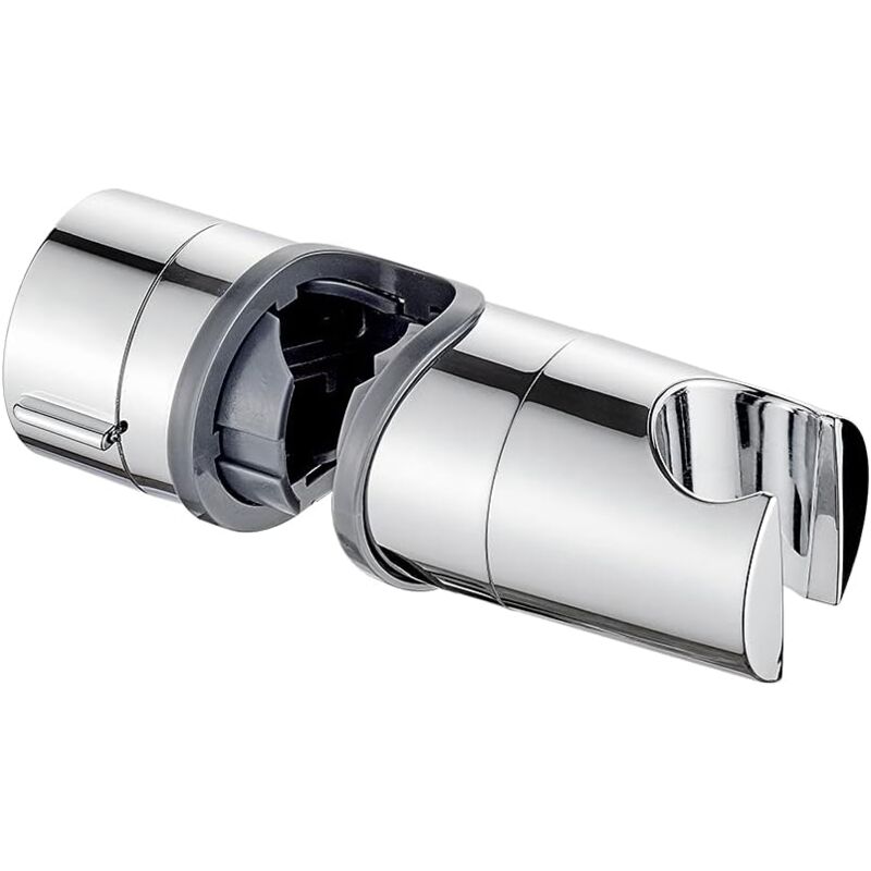 Csparkv - Bathroom Shower Head Holder, Adjustable Shower Head Clamp, Chrome
