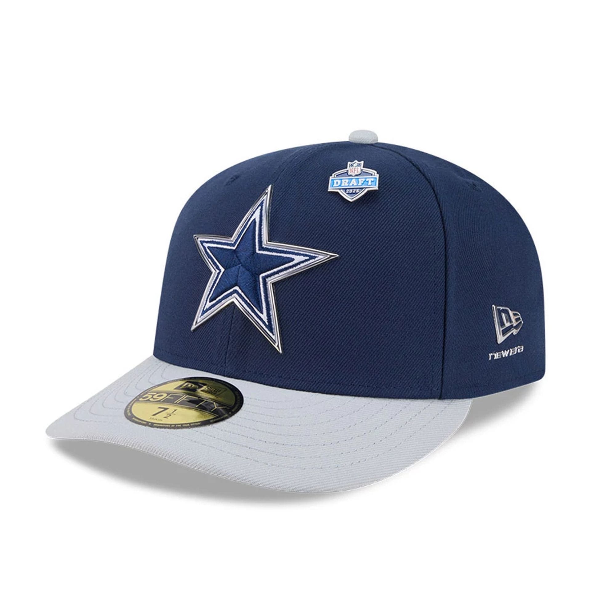 Dallas Cowboys NFL Draft 2026 Dark Blue 59FIFTY Fitted Cap New Era Cap adult unisex
