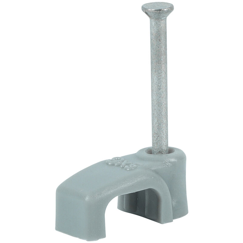 Flat & Twin Cable Clips Grey - To fit 1.5mm - Timco