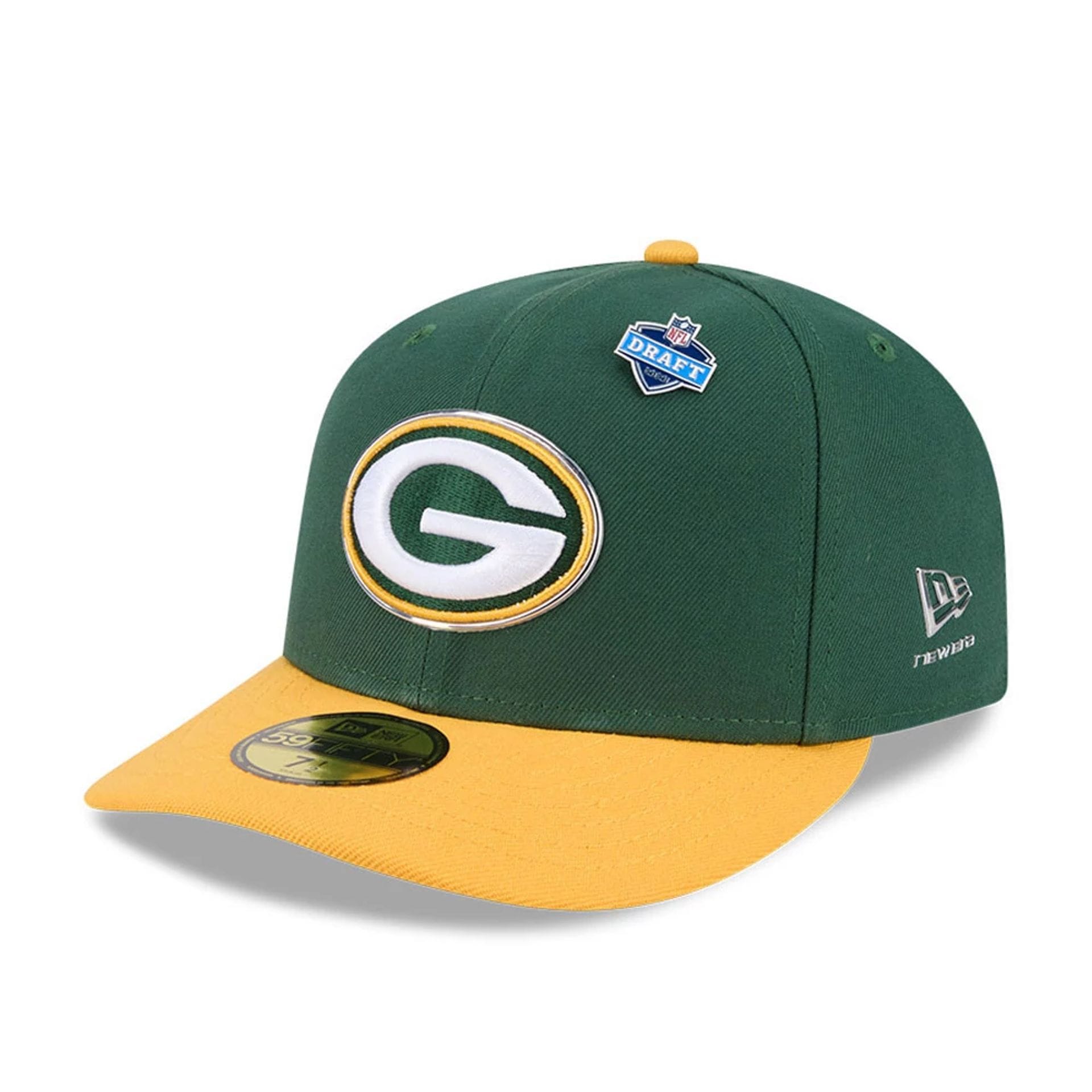 Green Bay Packers NFL Draft 2026 Dark Green 59FIFTY Fitted Cap New Era Cap adult unisex