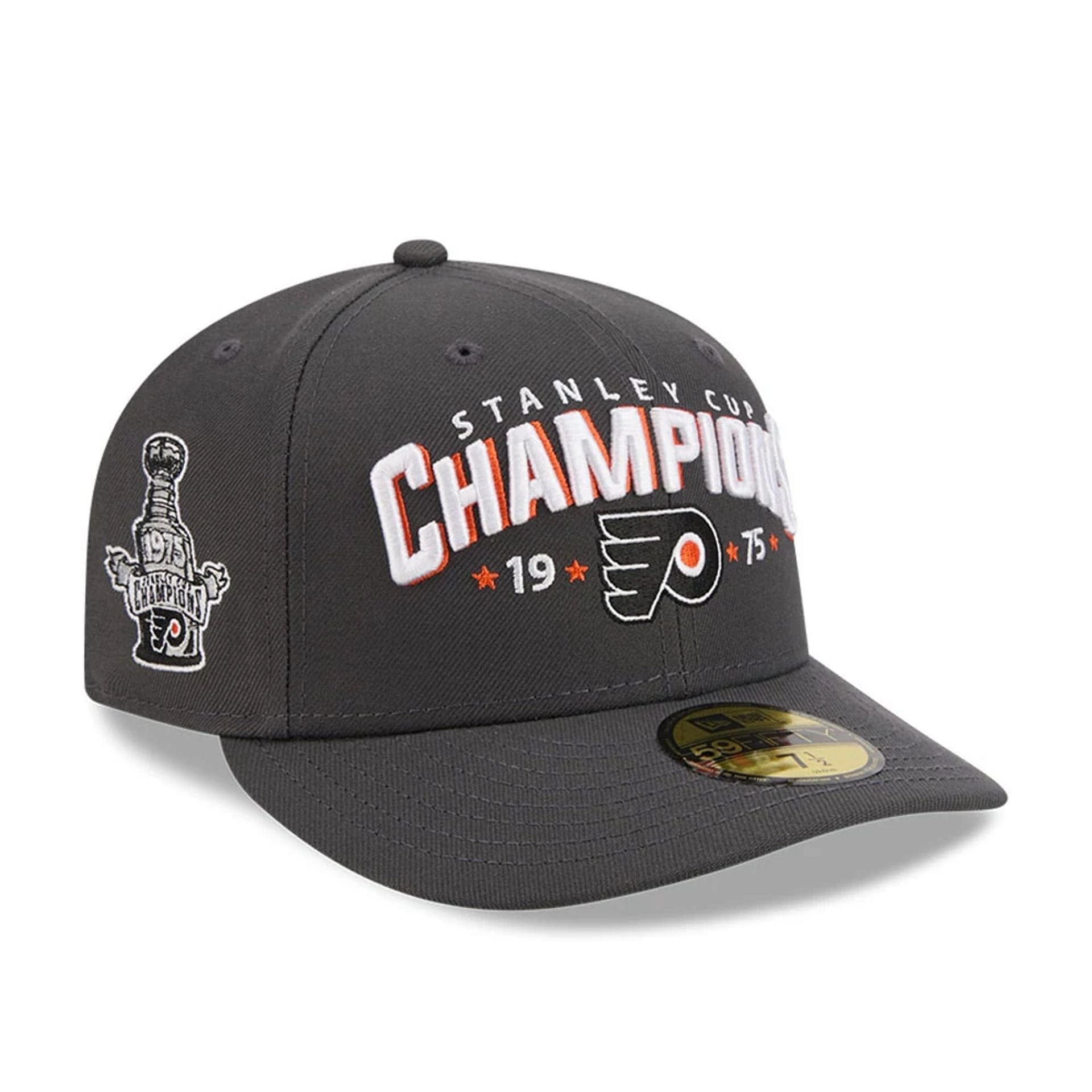 Philadelphia Flyers NHL Stanley Cup Champions Dark Grey 59FIFTY Fitted Cap New Era Cap adult unisex