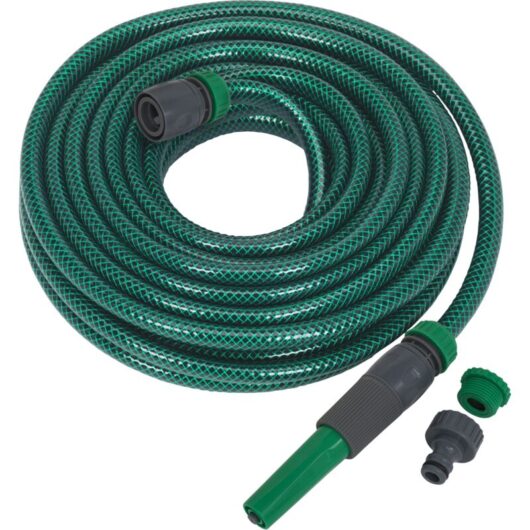 Sealey - GH15R/12 Water Hose 15m with Fittings