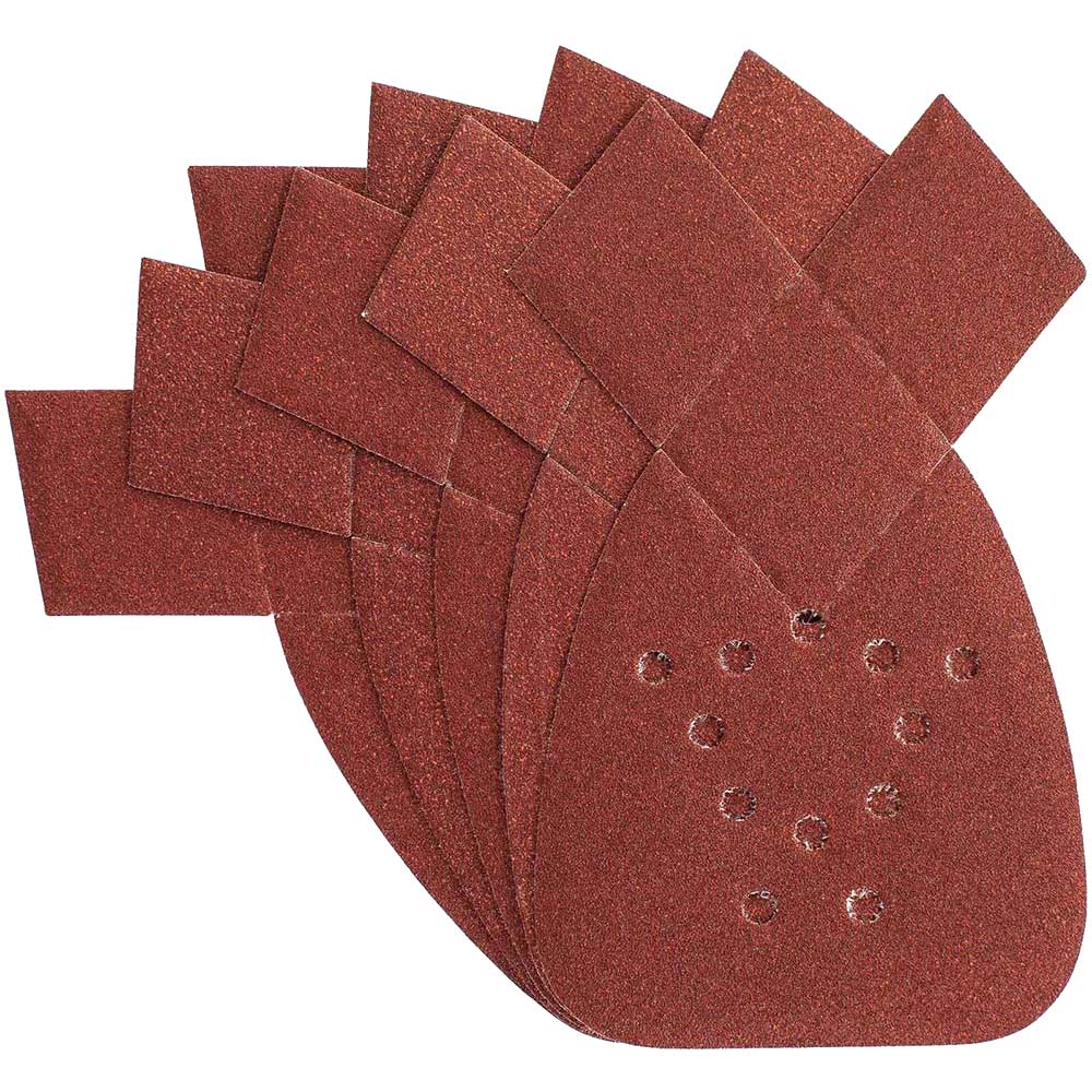 Stanley Quick Fit Mouse Sanding Sheets 120g Pack of 5