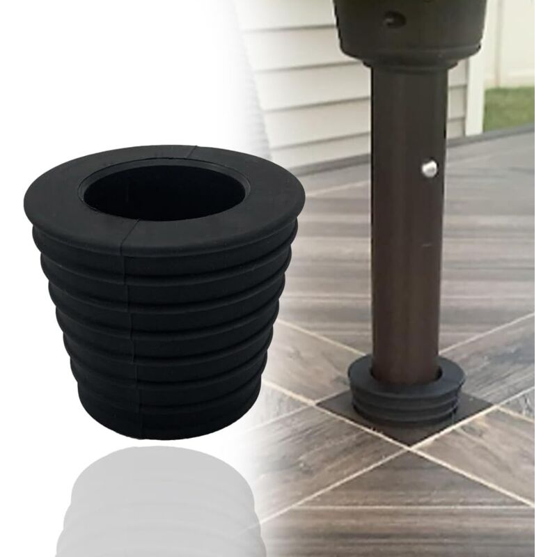 Tinor - Parasol Cone for Table Hole or Umbrella Base - Fits 1-1/2cm Diameter Pole Waterproof(1 Pcs)