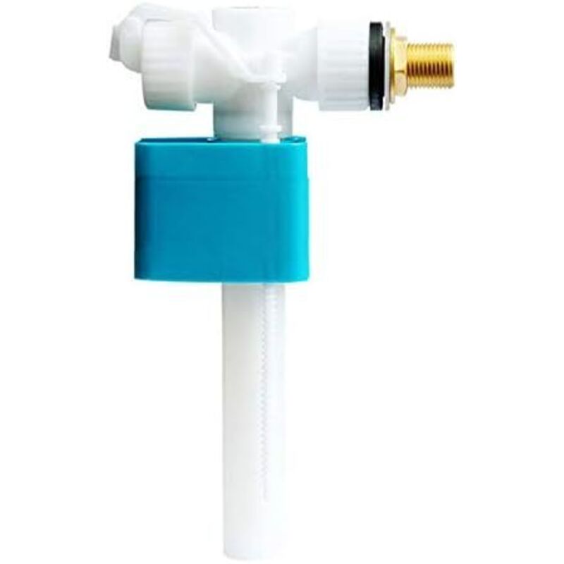 Tinor - Toilet Side Inlet Valve, G1/2 Adjustable Flush Fittings Floats for Bathroom Filling Valve Replacement Parts