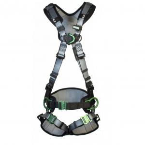 V-Form MSA Xs V-Fit Back Chest Hip D-Ring Bayonet Harness W W Belt Xs
