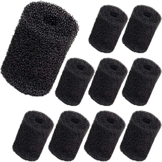 10 Pieces Polaris Tail Scrubber Replacement Parts for Vac-Sweep Pool Cleaner Hose Tail - Fits 180,280,360,380,480,3900 Foam on Hose End