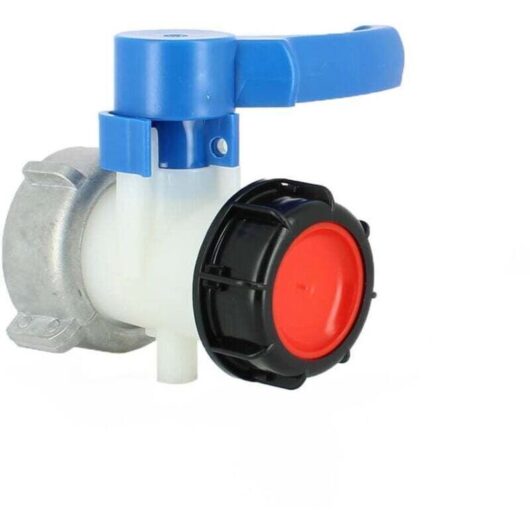1000L Tank Tap Adapter DN50 (75mm) IBC Tank Fitting Drain Valve IBC Tank Adapter IBC Tank Connector Butterfly