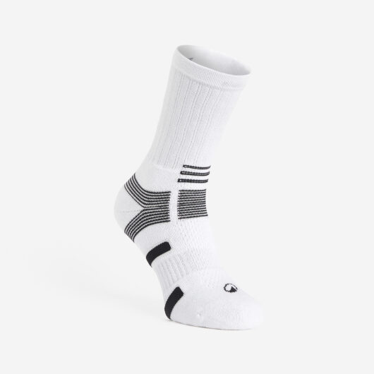Adult Mid Handball Socks Hb500 - White