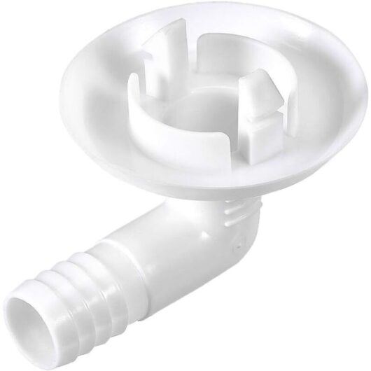 Air Conditioning Drainage Hose Connector Elbow Fitting for Mini-Split Units and Window AC Unit Parts 30mm 1 Piece