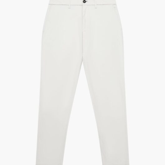 Cotton Stretch Chino Reg Fit Stone 34 Inch