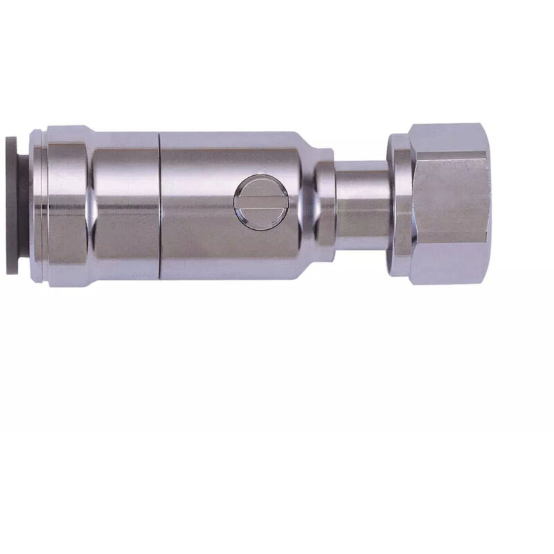 John Guest Speedfit Chrome Plated Service Valve 15mm X 1/2