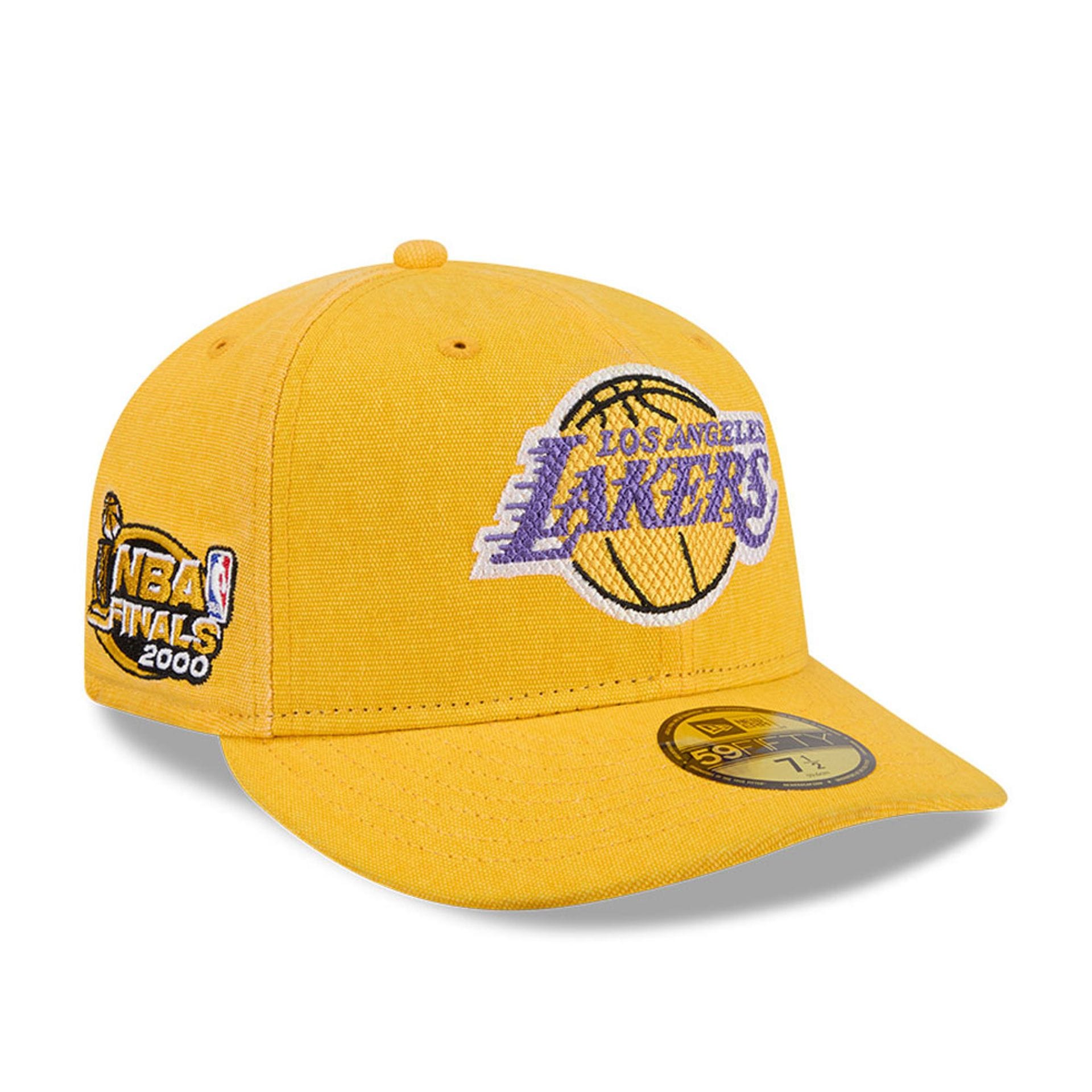 LA Lakers NBA Hardwood Classic Yellow 59FIFTY Fitted Cap New Era Cap adult unisex