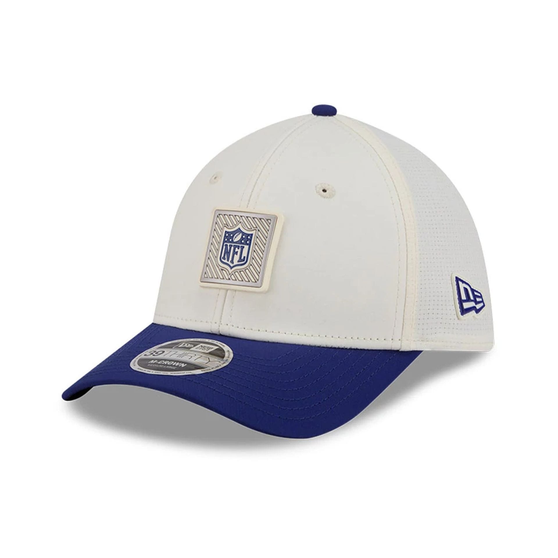 Official Logo NFL Training 2026 White 39THIRTY M-Crown Stretch Fit Cap New Era Cap adult unisex