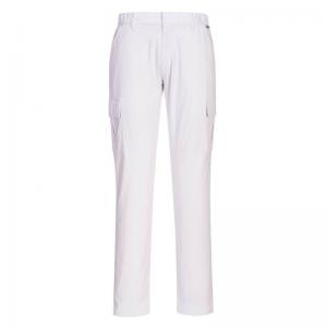 Portwest Stretch Slim Fit Combat Trousers 40 White POW36340
