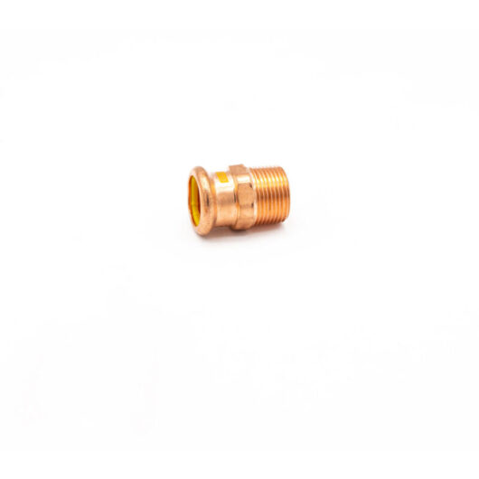 Premium Copper 22x3/4" MI Coupler for Gas & Water - WRAS Approved