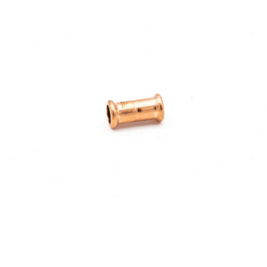 Premium Copper Pressfit Coupler 15mm for Water & Gas Use