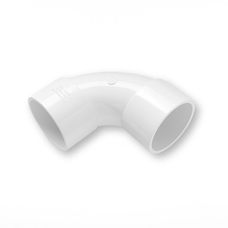 Primaplumb 40mm 92.5° Swept Bends - Durable White Plastic