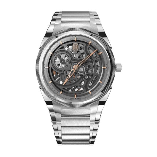 TONDA PF Skeleton Steel Platinum Graphite 40mm Mens Watch