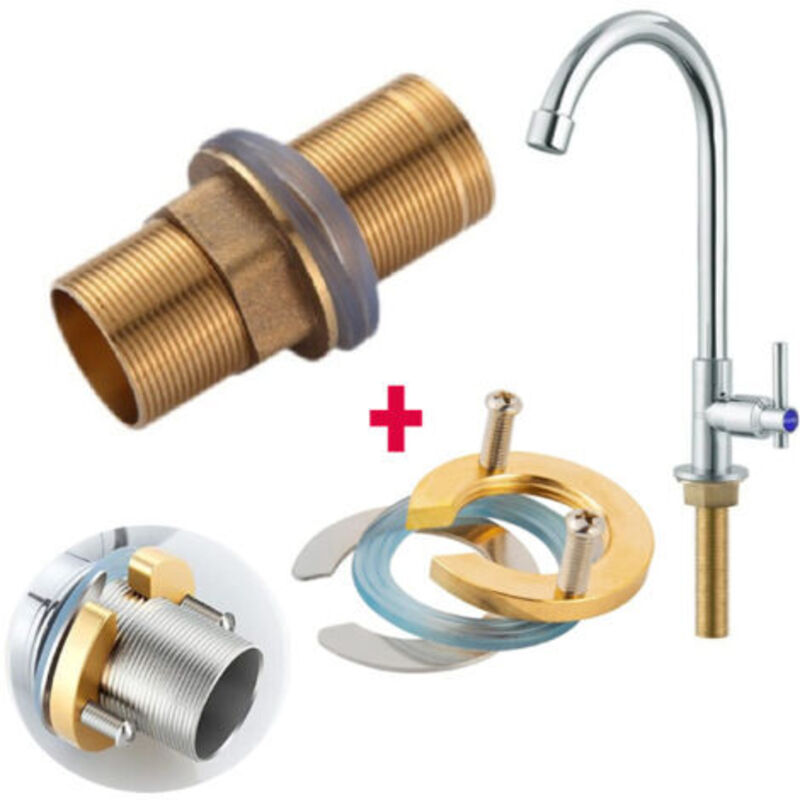 Tap repair kit, brass thread fixing accessory kit for tap repair (M32-60mm)